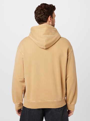 Carhartt WIP Sweatshirt 'Nelson' in Brown