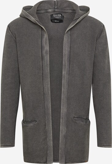 INDICODE JEANS Knit cardigan 'Graham' in Dark grey, Item view