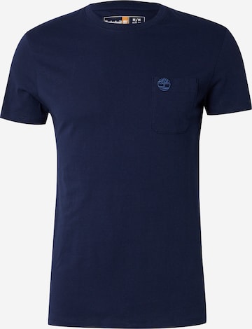 TIMBERLAND Póló 'Dun-Riv' - kék: elől