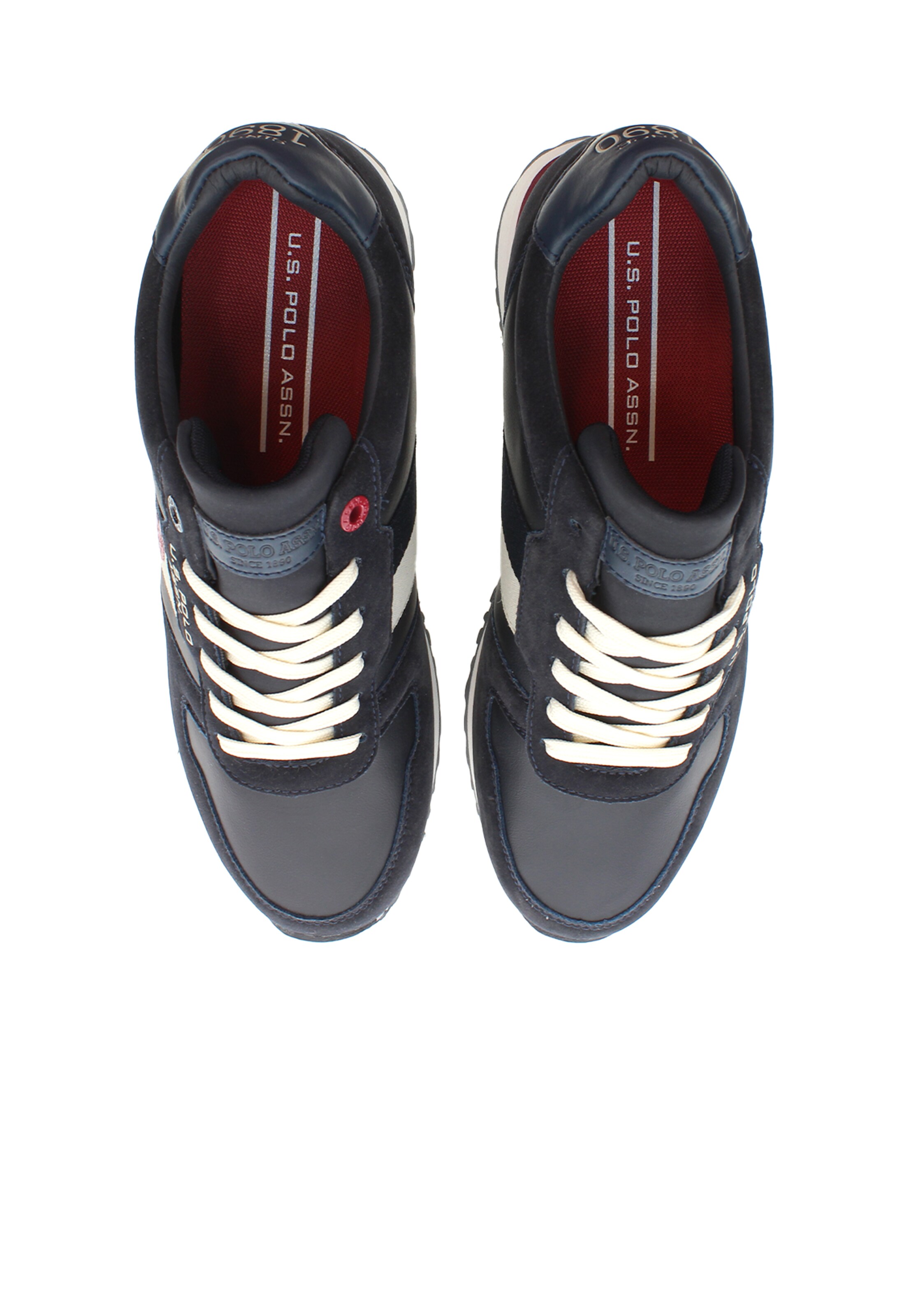 Baskets basses U.S. POLO ASSN. en bleu