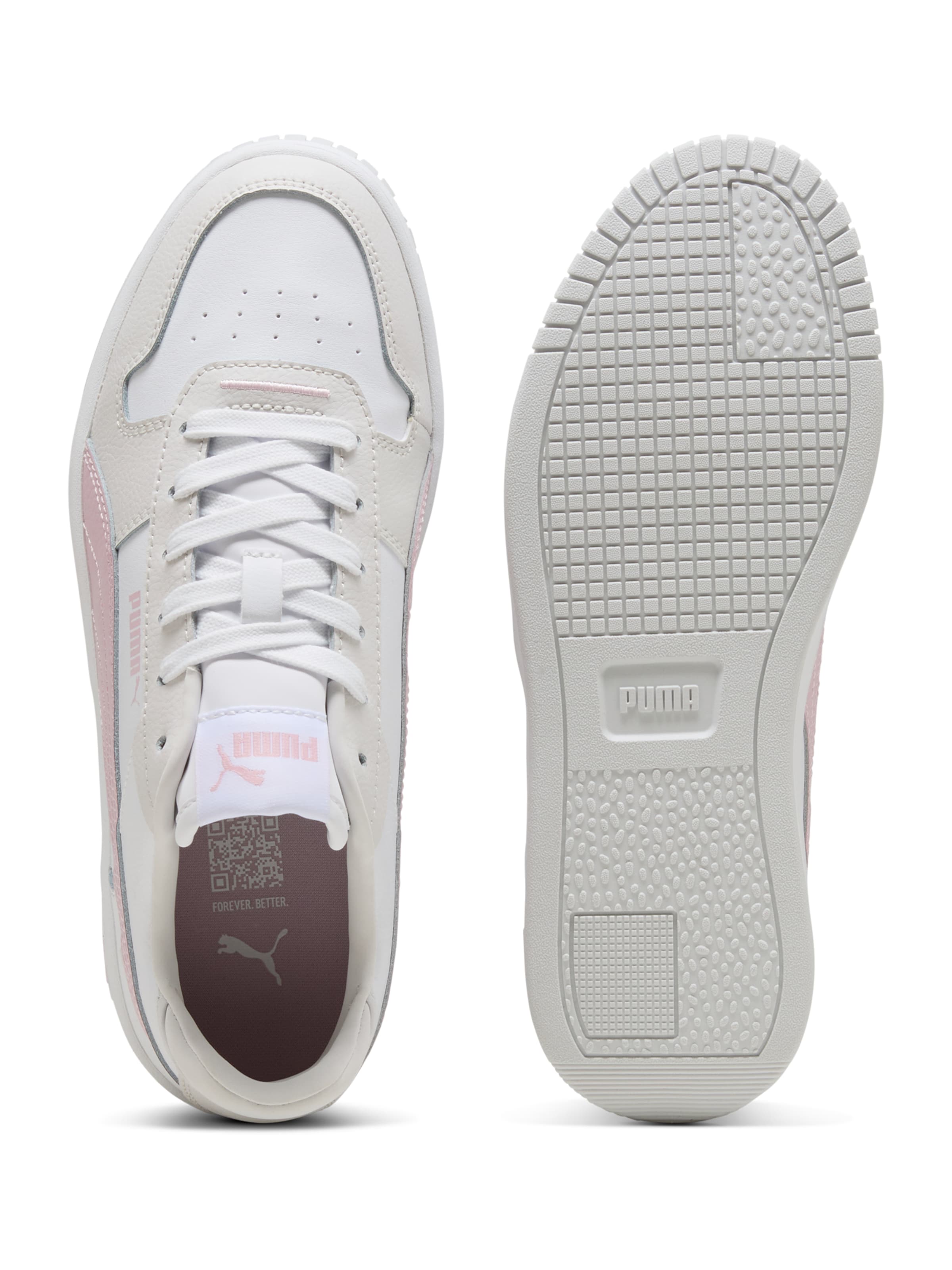 PUMA Madalad ketsid 'Carina', värv valge