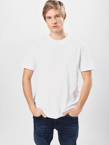 SELECTED HOMME Тениска 'Colman' в бяло: отпред