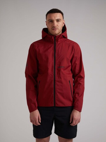 Giacca funzionale 'Levitate' di JACK1T in rosso: frontale