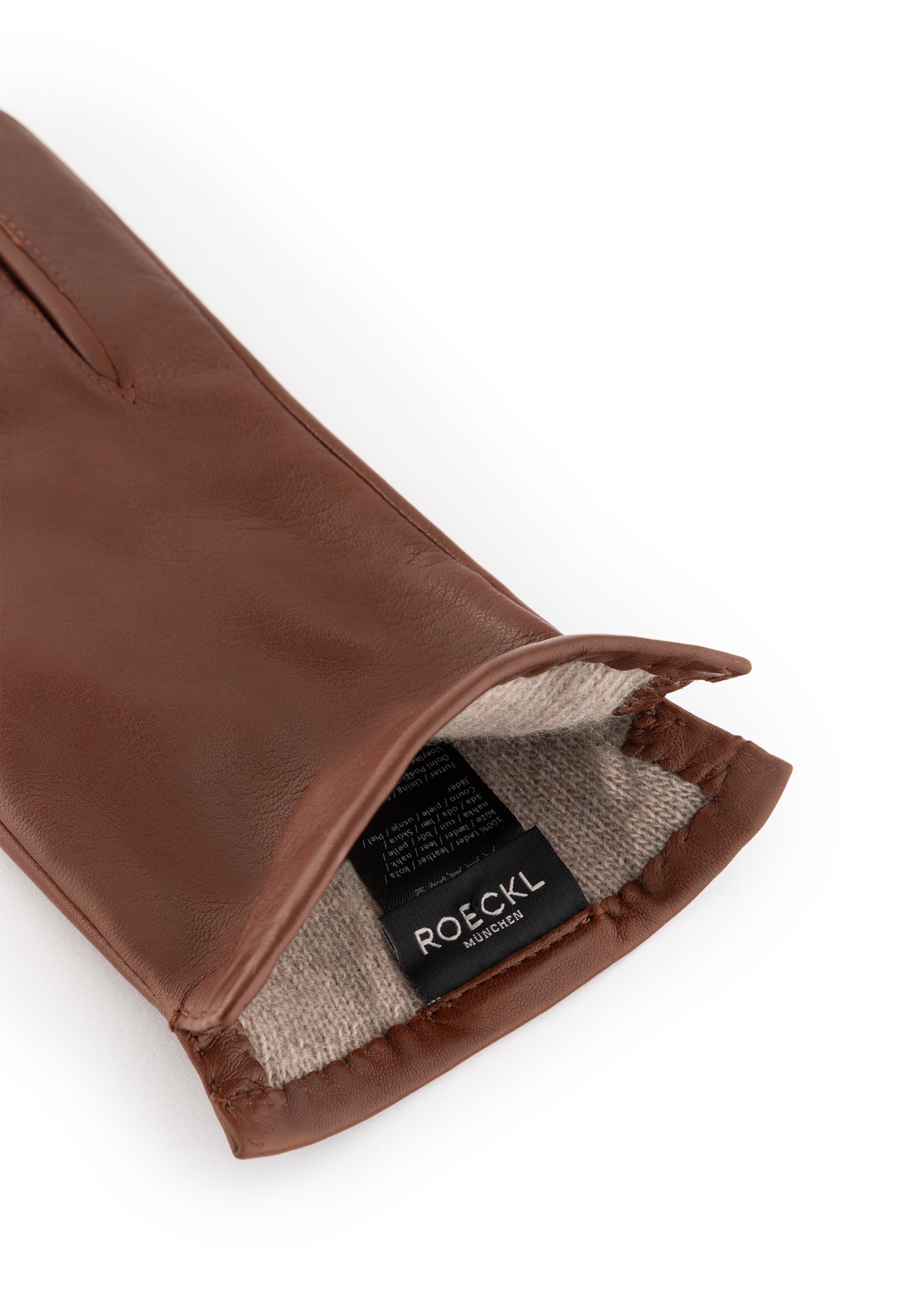 Roeckl Vingerhandschoenen 'ODESSA' in Bruin
