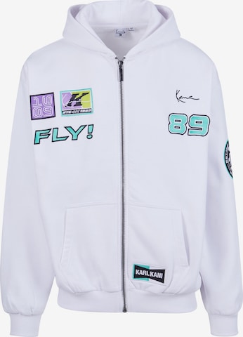 Karl Kani Collegetakki värissä valkoinen: etupuoli