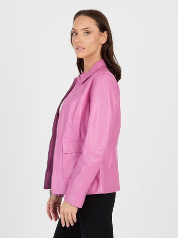 JCC Lederjacke in Pink