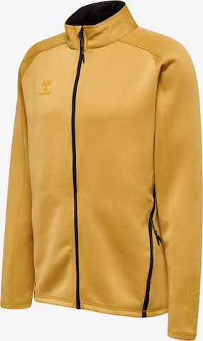 Hummel Sportsweatjacke 'Cima' in Gelb