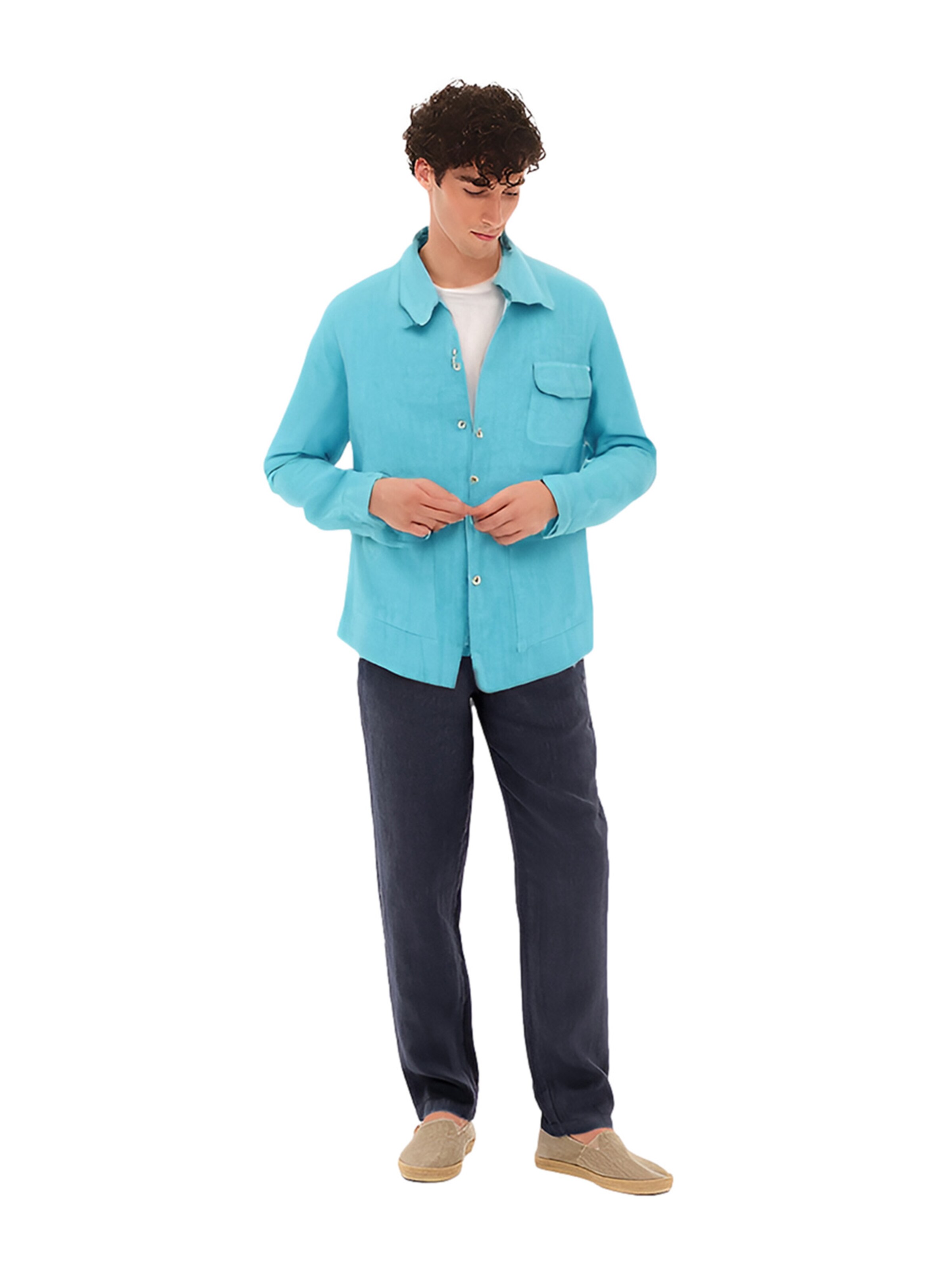 Giacca di mezza stagione 'Haris Cotton' di Haris Cotton in blu