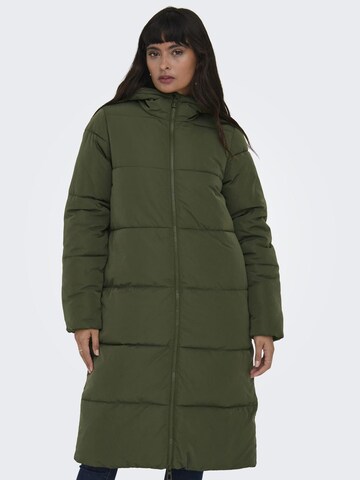 Manteau d’hiver ONLY en vert : devant