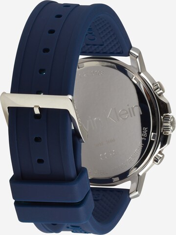 Montre à affichage analogique Calvin Klein en bleu