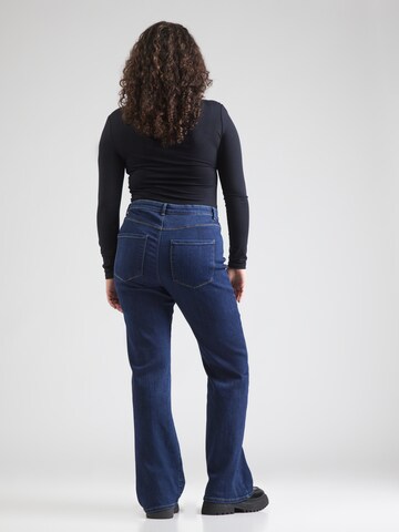 ONLY Carmakoma Flared Jeans 'CARTHUNDER' in Blue