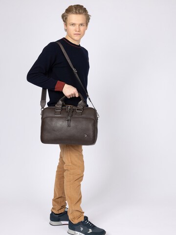 U.S. POLO ASSN. Document bag in Brown