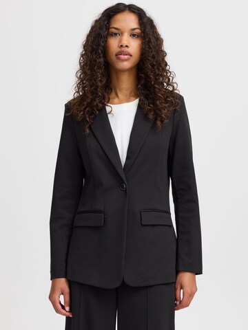 ICHI Blazer 'Icolet' in Schwarz: Vorderseite