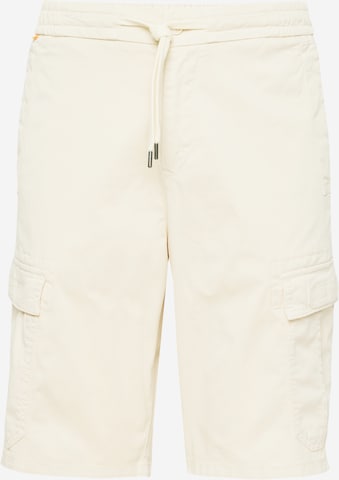 Pantaloni cargo 'Sisla' di BOSS in beige: frontale