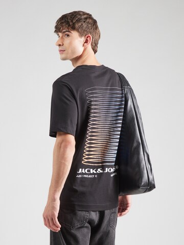 JACK & JONES Shirt 'JCOCALMA' in Black: front