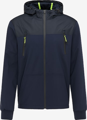 MO Between-Season Jacket in Blue: front