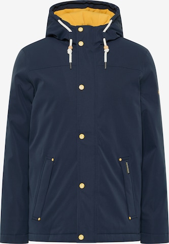 Schmuddelwedda Winterjacke in Blau: Vorderseite