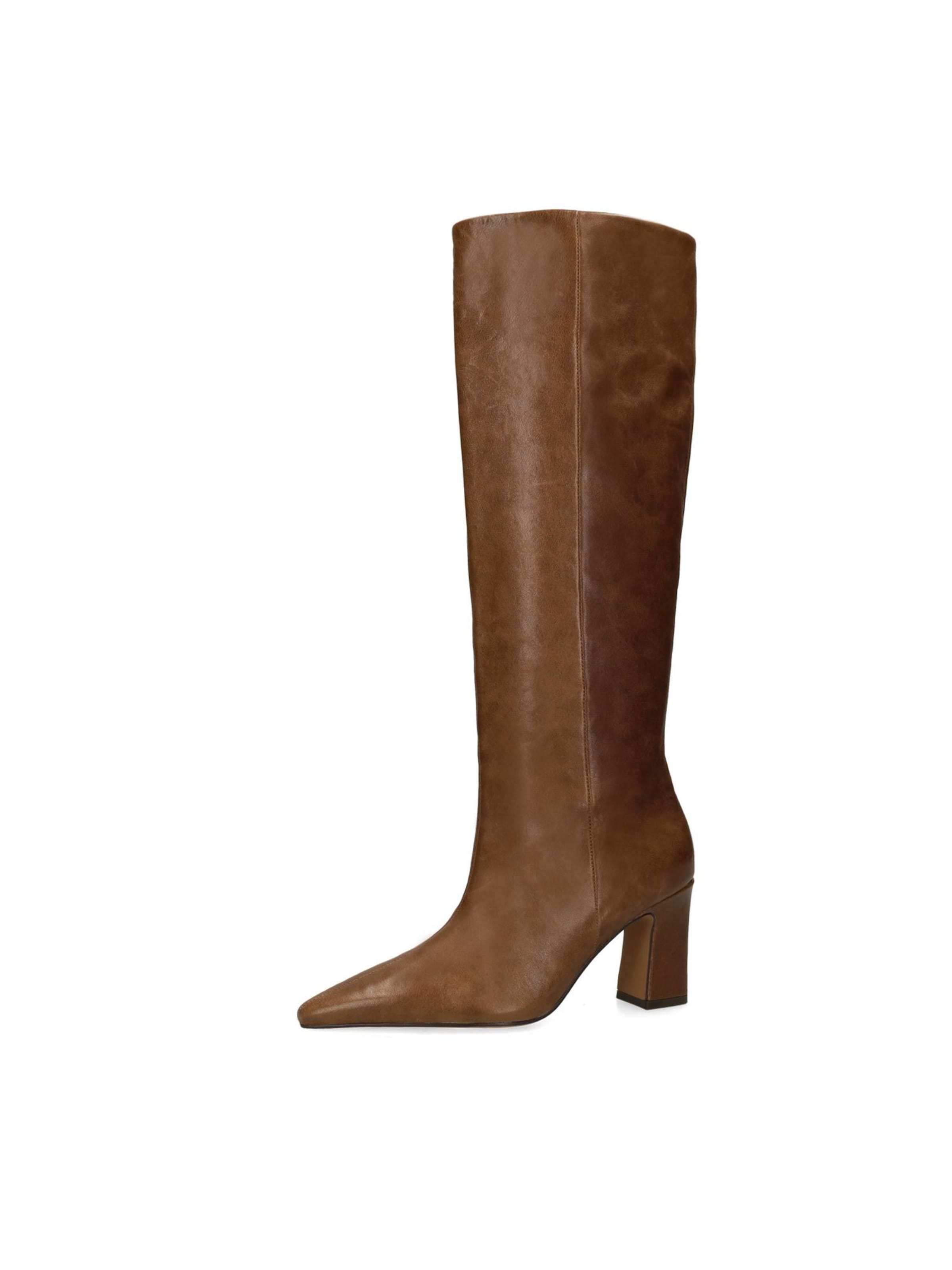 SACHA Bottes en 36 en marron, Vue avec produit