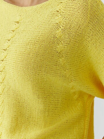 OUI Pullover in Gelb