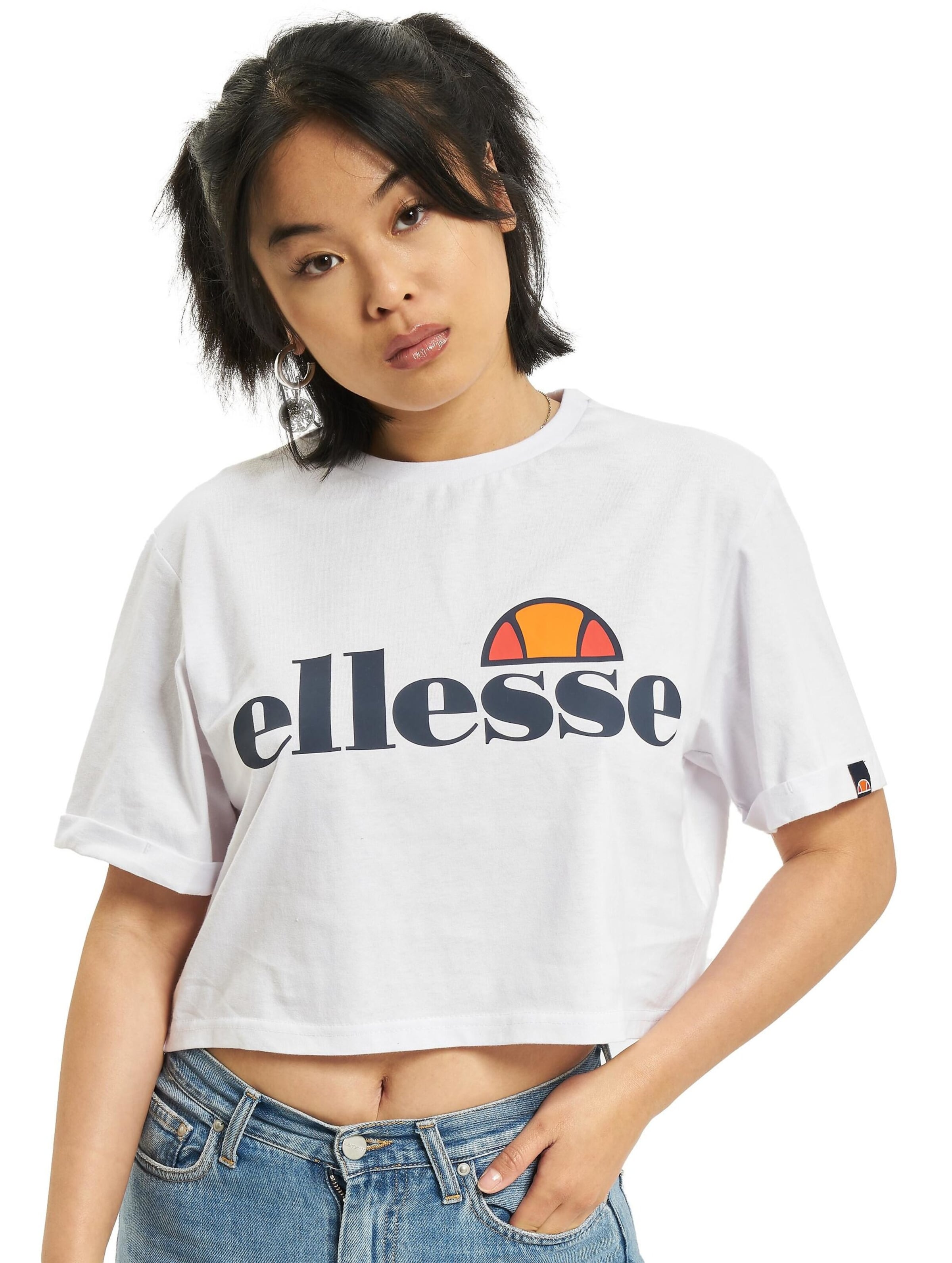 ELLESSE Μπλουζάκι 'Alberta ' σε λευκό: μπροστά