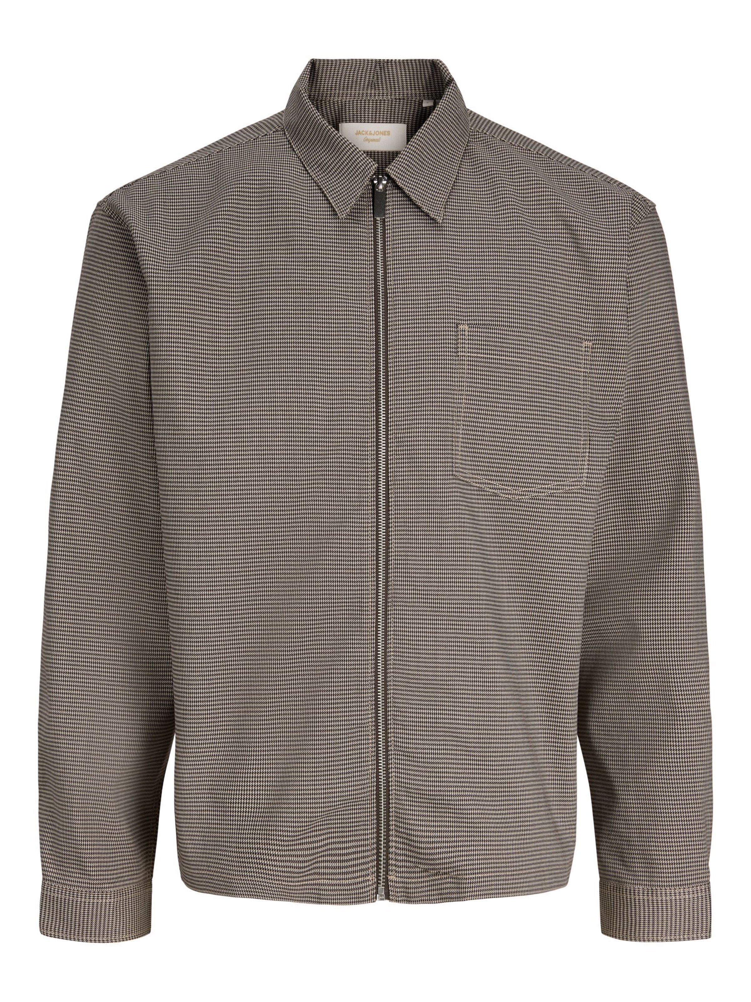 JACK & JONES Tussenjas in Beige: voorkant