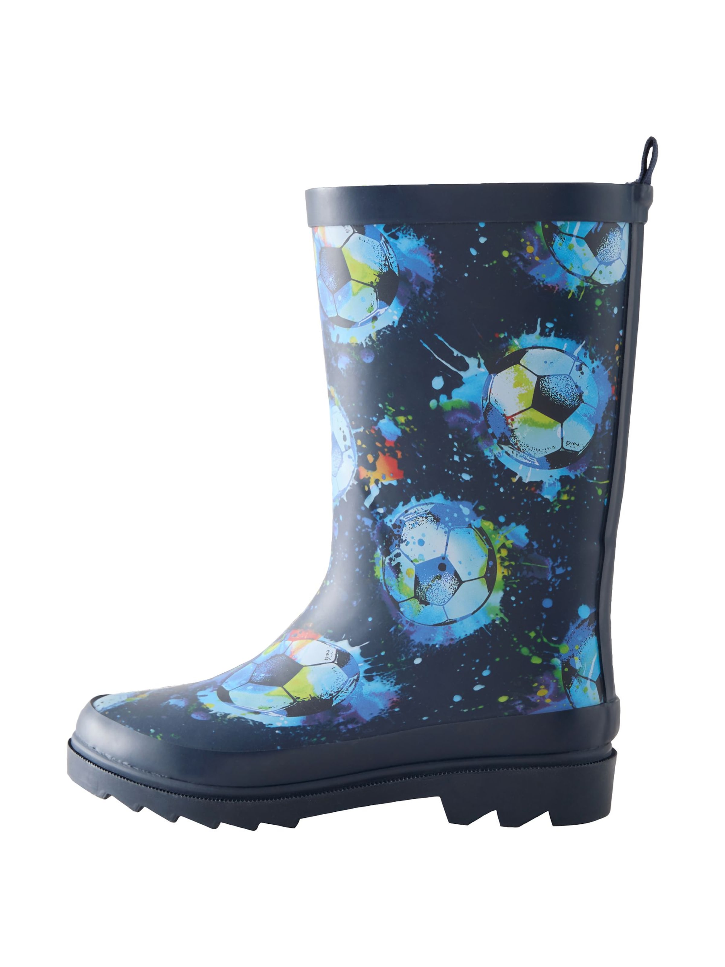 Next Gummistiefel in Blau: Vorderseite