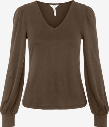 OBJECT Shirt 'Annie' in Brown: front