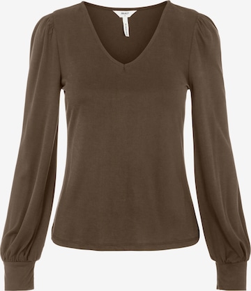 OBJECT Shirt 'Annie' in Brown: front