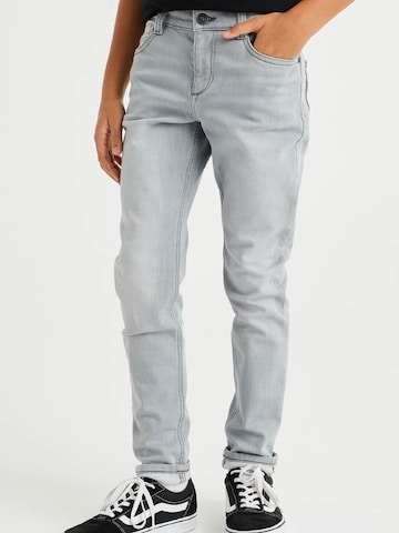 WE Fashion Regular Jeans i grå: forside