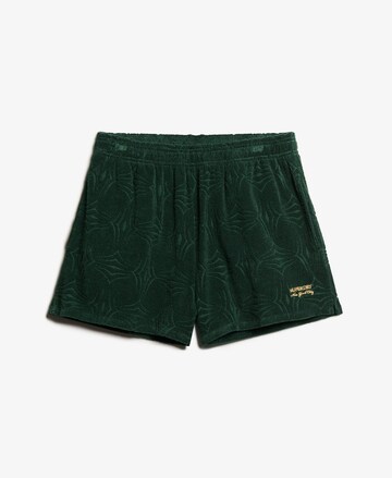 Regular Pantalon Superdry en vert