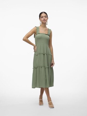 VERO MODA Kleid 'MENNY' in Grün