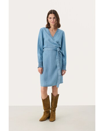 Part Two Shirt dress in Blue