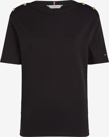 TOMMY HILFIGER Shirt in Black: front
