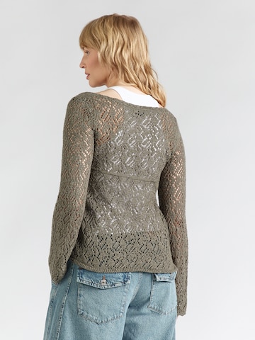 Pull-over 'BOHO STARSKY' HOLLISTER en vert