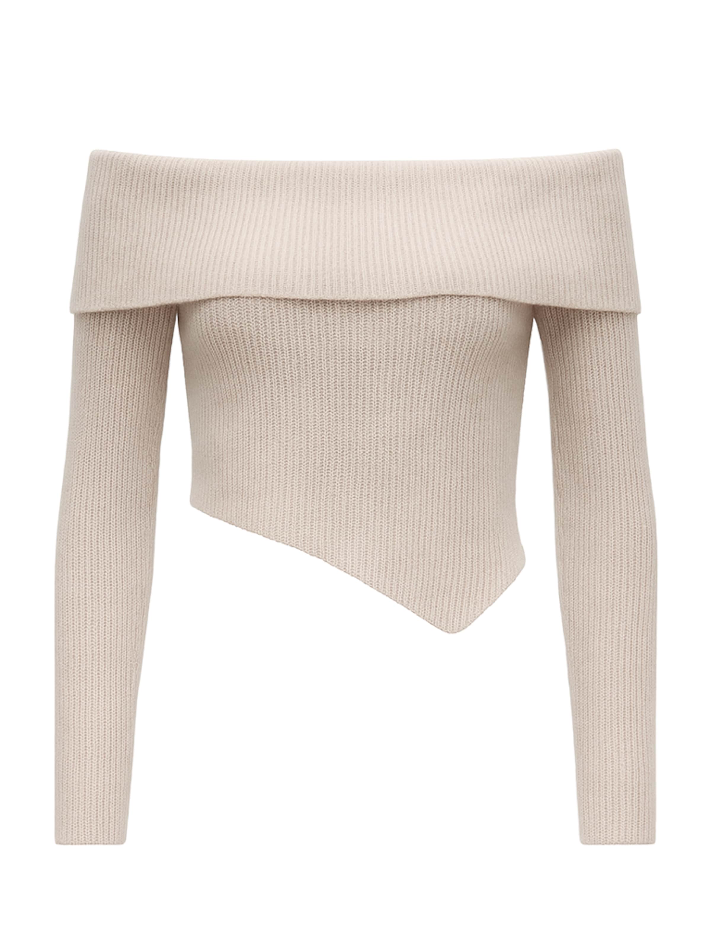 studioselect - Jersey 'Noelle' en beige: frente