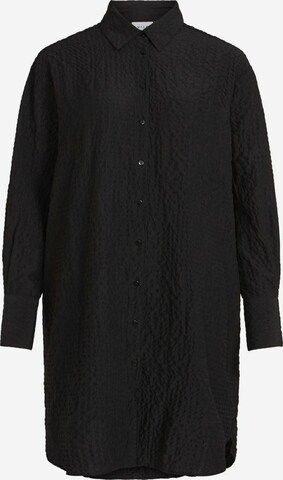 VILA Oversized Shirt in Black: front