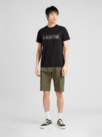 La Martina T-Shirt in Schwarz