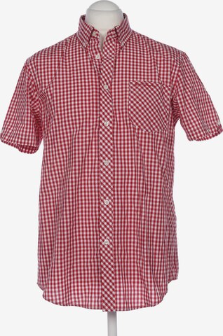 Ben Sherman Button Up Shirt in XL in Red: front