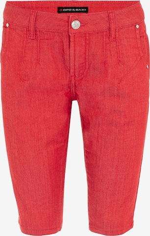 CIPO & BAXX Shorts in Rot: predná strana