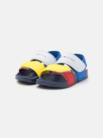 TOMMY HILFIGER Offene Schuhe 'Multicolor' in Mischfarben: Vorderseite