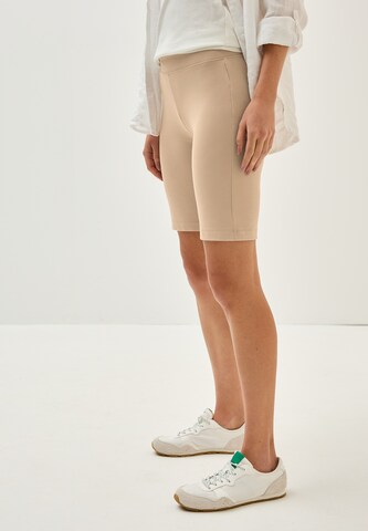 CECIL Skinny Leggings in Beige: Vorderseite