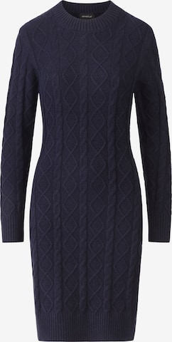 APART Knitted dress in Blue: front