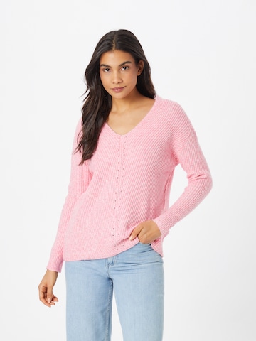 ONLY Sweater 'AIRY' in Pink: front