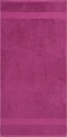 HOME AFFAIRE Towel in Purple: front