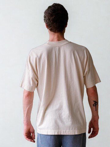 Seek 'n Hide Shirt 'Natural Raw Oversized Tee' in White