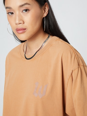 ABOUT YOU x Dardan Oversized Shirt 'Joe' in Braun