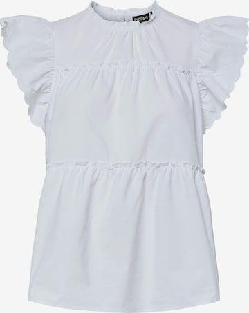 PIECES Pusero 'PCJilla' värissä valkoinen: etupuoli