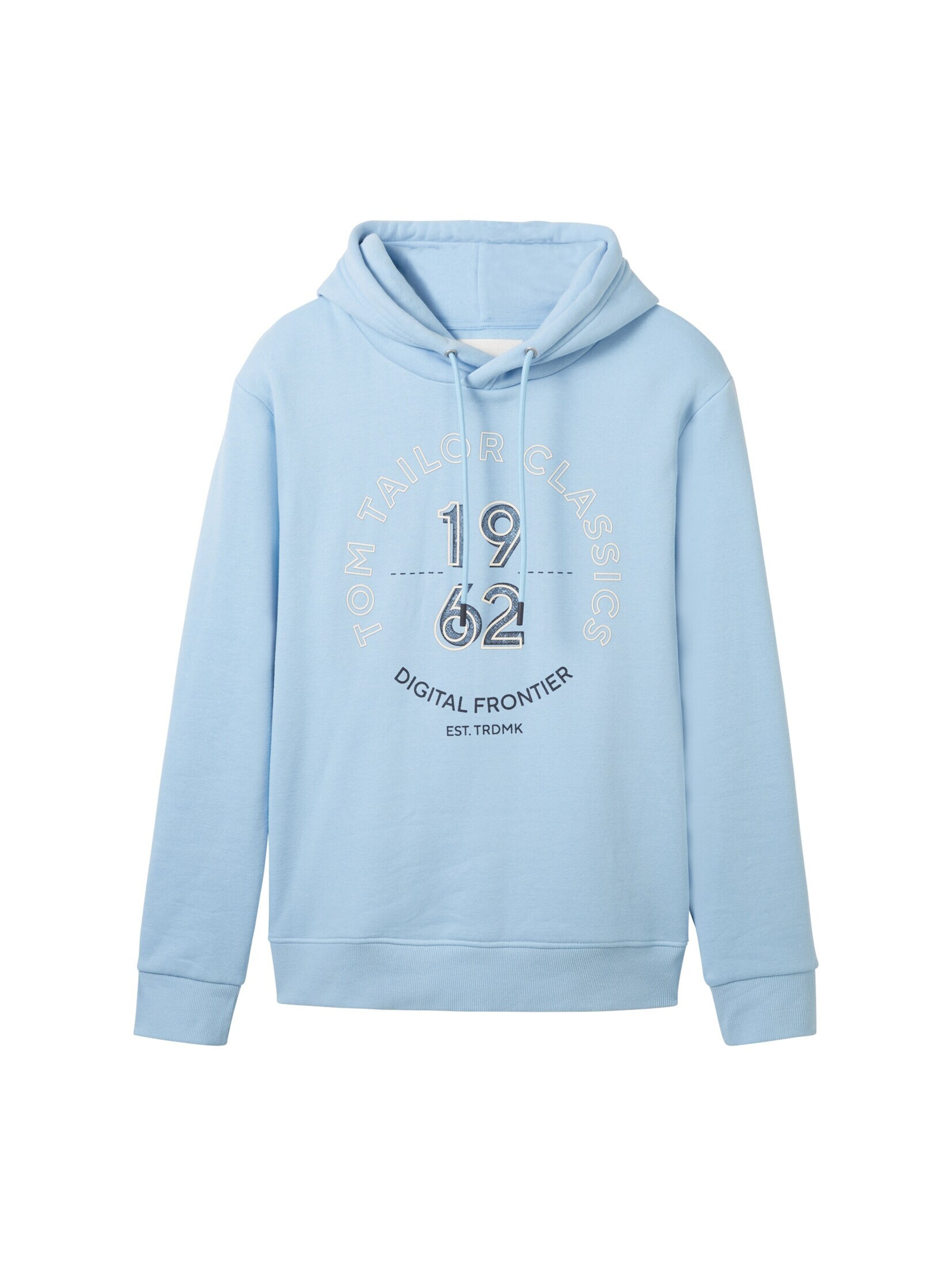 TOM TAILOR Sweatshirt in Blue: front