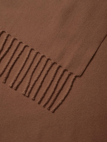 FALKE Scarf in Brown: front