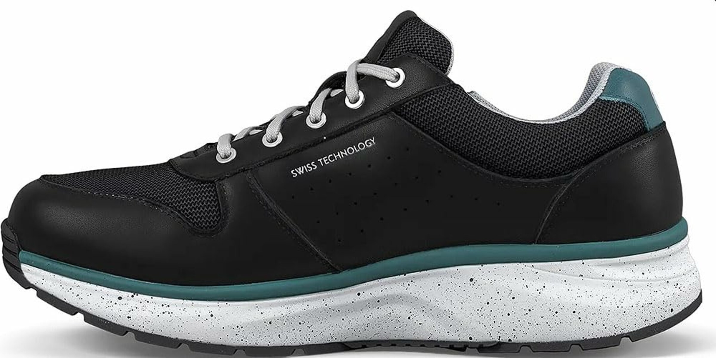 Joya Sportlicher Schnürschuh in Schwarz